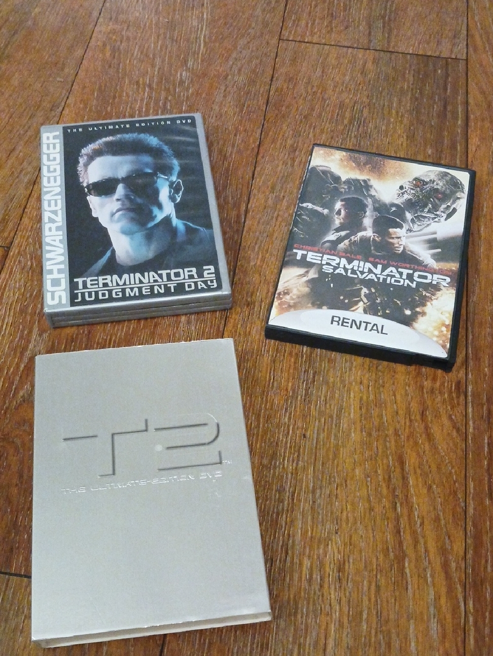 Terminator 2 Judgment Day And Salvation DVD Bundle